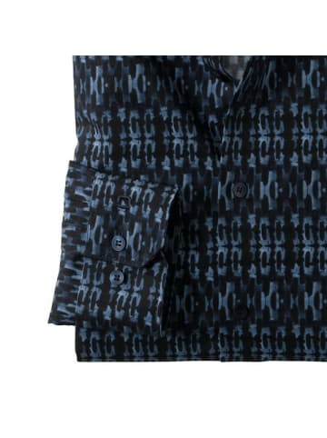 OLYMP  Langarm FreizeitHemd für Herren in marineblau