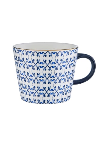 Butlers Tasse 350ml ORNAMENTS in Dunkelblau