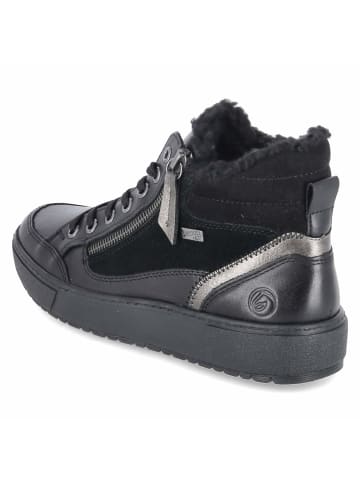 remonte Schnürstiefel in schwarz