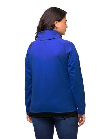 Ulla Popken Sweatshirt in royalblau