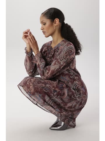 Aniston SELECTED Chiffonkleid in bunt