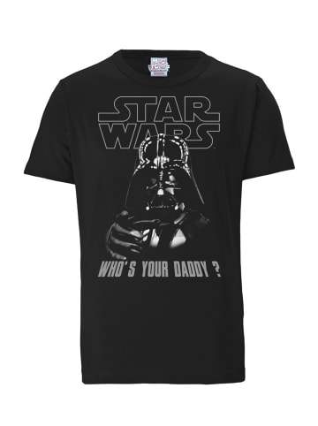 Logoshirt T-Shirt Star Wars - Who's Your Daddy in schwarz