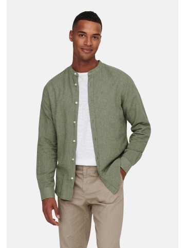 Only&Sons Hemd 'CAIDEN SOLID' in grün