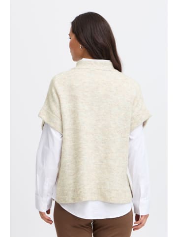Fransa Strick-Weste / Pullunder FRSANNY Loose fit in Limestone melange