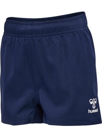 Hummel Kinder Short "Hmlrugby Woven Shorts Kids" in Blau