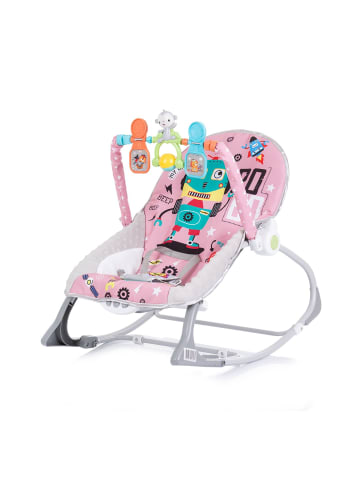 Chipolino Babywippe Baby Spa 2 in 1 in rosa