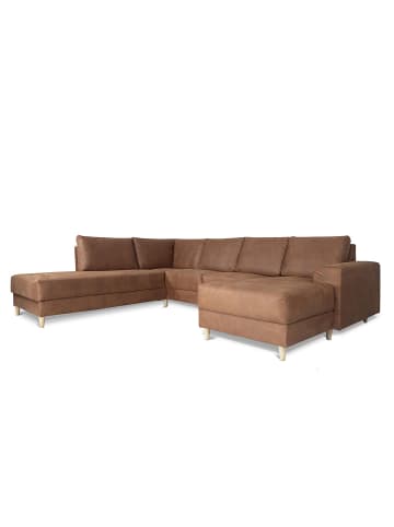 ebuy24 Usofa Nordic Cognacfarben 288 x 225 cm