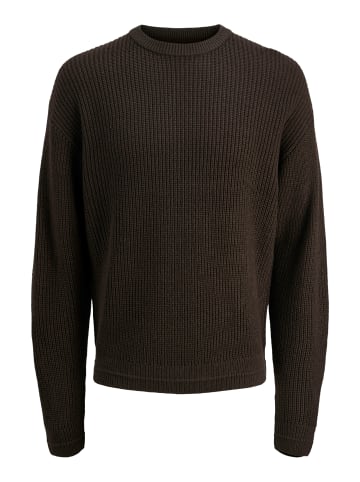 Jack & Jones Pullover 'Kaito' in dunkelbraun