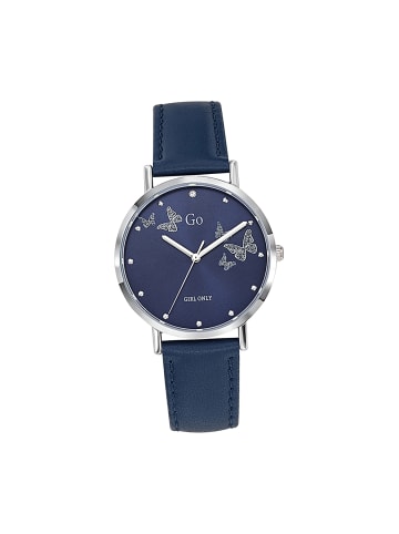 Girl Only Armbanduhr-Analog blau mittel (ca. 34mm) Girl Only GO