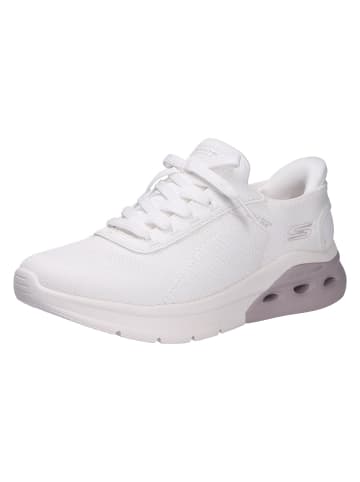 Skechers Slipper BOBS ARC WAVES in weiß