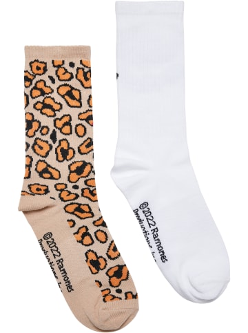 MerchCode Accessoires Socken in leo aop/offwhite