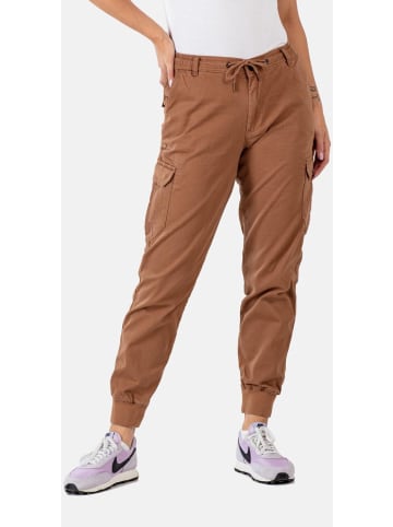 Reell Cargohose "Reflex Women Rib Cargo" in Braun