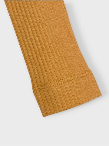 name it Baby Leggings in Rippstruktur in Spruce Yellow