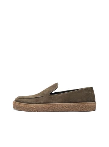 Bianco Halbschuhe in Olive