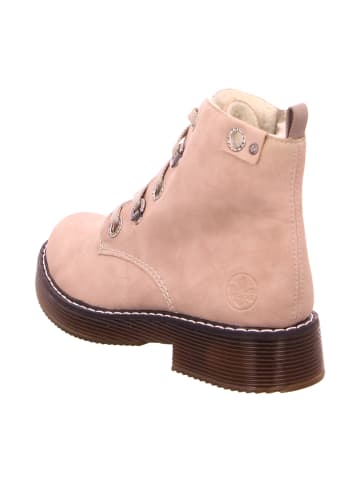 rieker Schnürboots in Rosa