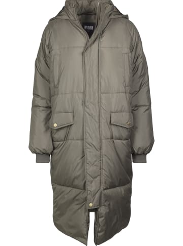 Urban Classics Winter Jacket in darkolive/beige