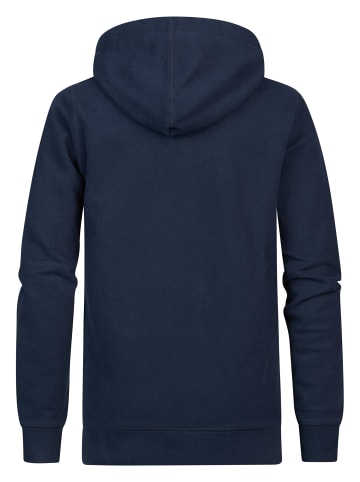 Petrol Industries Hoodie mit Aufdruck Evanston in Blau