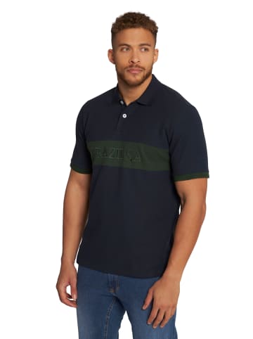 JP1880 Poloshirt in mattes nachtblau