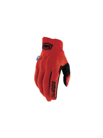 100Prozent 100% Cognito Smart Shock Gloves rot