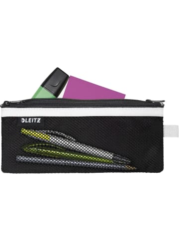 Leitz Traveller Zip-Beutel Wow M 2 Fächer 21x8,5cm 2 Fächer schwarz