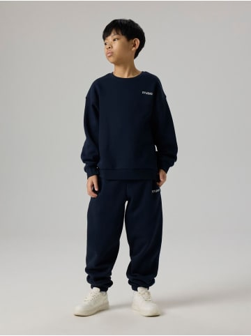 name it Nkmrio Sweatshirt Relaxed Fit in dark sapphire