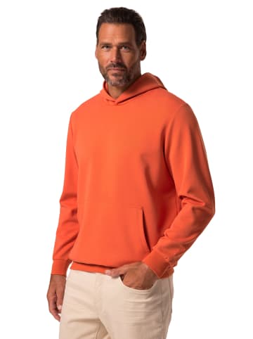 JP1880 Sweatjacke in kürbis