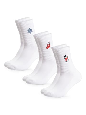 Occulto 3er Pack Weihnachts Tennissocken Claus in Xmas3