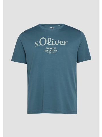 s.Oliver T-Shirt in 55D1_dunkelblau