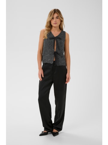 Cream Strickweste CRBulp in Dark Grey Melange