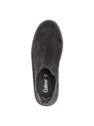 Gabor Kurzstiefel Wechselfußbett in Grau