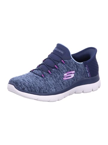 Skechers Slipper in blau