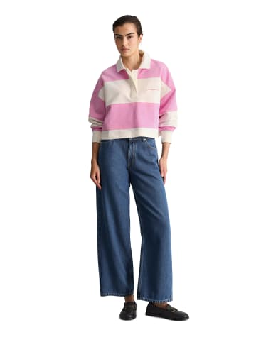 Marc O'Polo DENIM Rugby-Sweatshirt relaxed in Light Pink