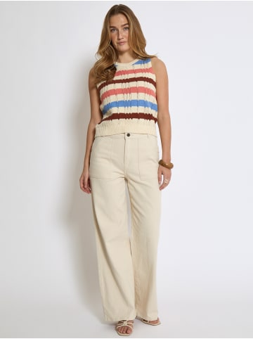 Peppercorn Top in Skyblue Stripe