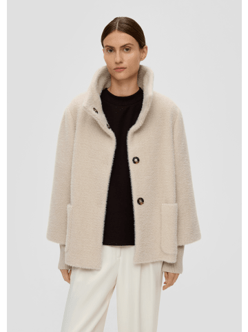 s.Oliver BLACK LABEL Outdoor-Jacke langarm in Beige