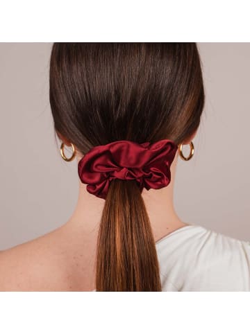 Claide Scrunchie Red Silk Bundle (3er-Pack)  in  Rot