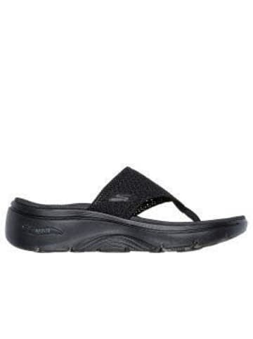 Skechers Pantolette in schwarz