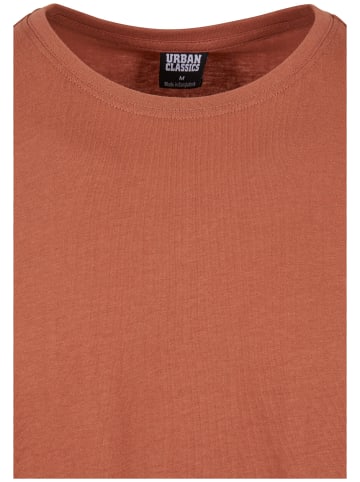 Urban Classics Lange T-Shirts in terracotta