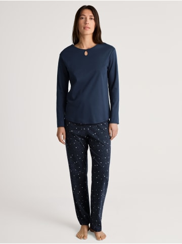 Calida Pyjama in peacoat blue