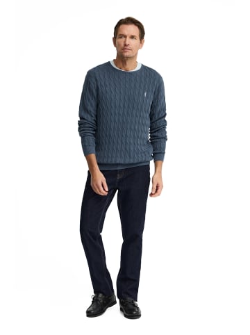 Polo Club Pullover RIGBY GO CABLE U COTTON VO in Denim