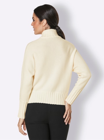 creation L Merinowoll-Pullover in ecru