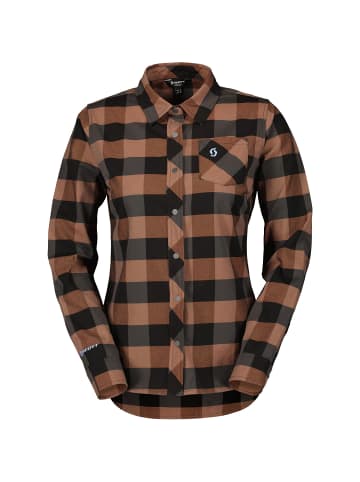 SCOTT W TRAIL FLOW CHECK L/SL SHIRT in Rose