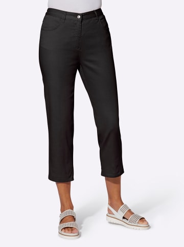 WITT WEIDEN 7/8-Jeans in schwarz