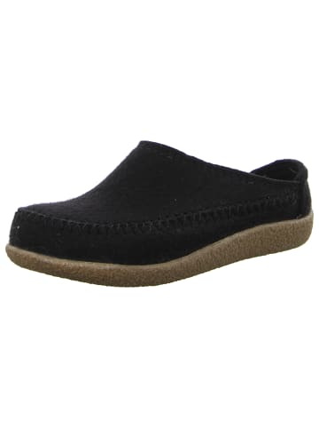HAFLINGER Hausschuhe in schwarz
