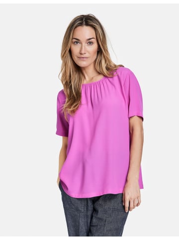 Gerry Weber Bluse Kurzarm in Peony