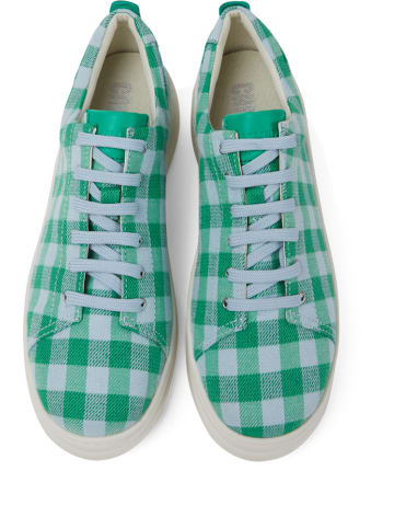 Camper Sneaker " Twins " in Grün / Hellblau