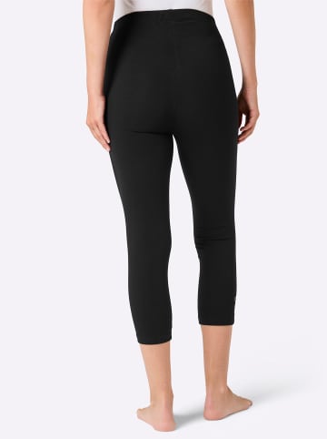 WITT WEIDEN Leggings 3/4-lang in schwarz + weiß