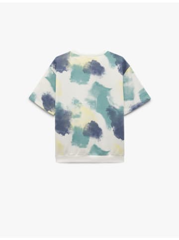 KOTON TSHIRT SS in Grau Gemustert