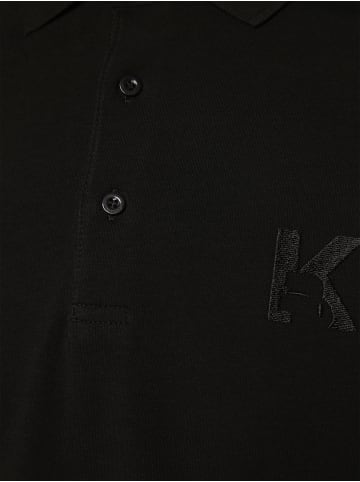 Karl Lagerfeld Poloshirt in schwarz