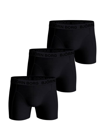 Björn Borg Boxershort 3er Pack in Schwarz