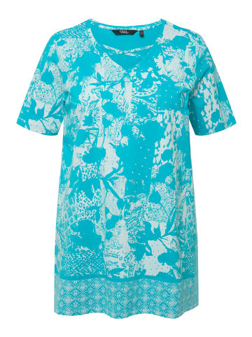 Ulla Popken Longshirt in tiefes aqua